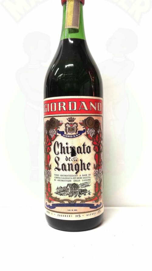 Giordano Chinato delle Langhe Vintage Enoteca Batani Andrea Torrefazione bottiglie Siena