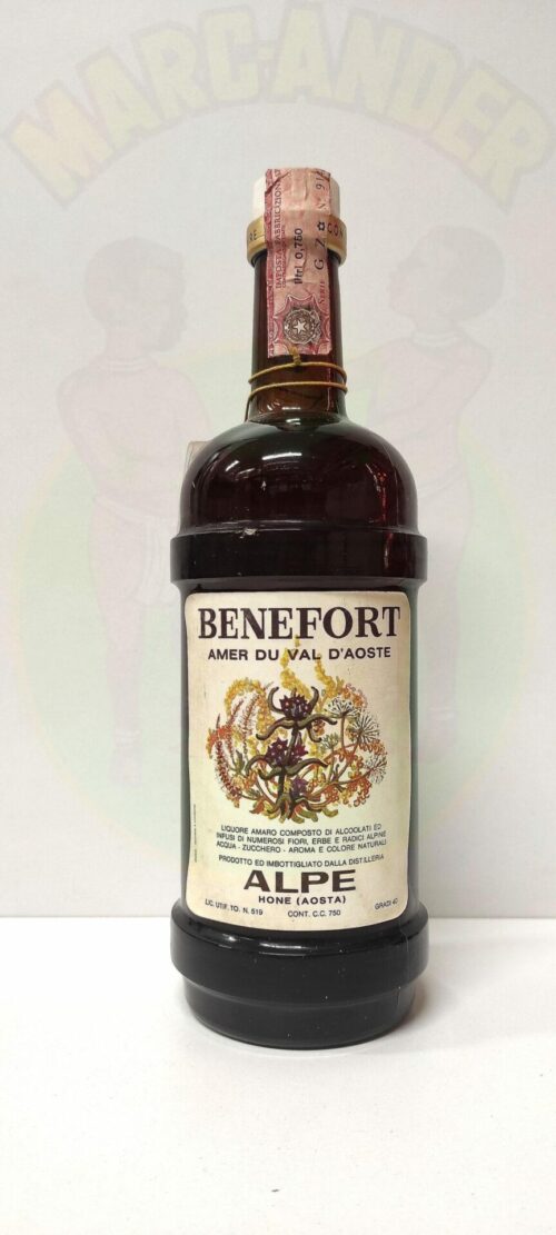 Amaro Benefort Vintage Enoteca Batani Andrea Torrefazione bottiglie Siena