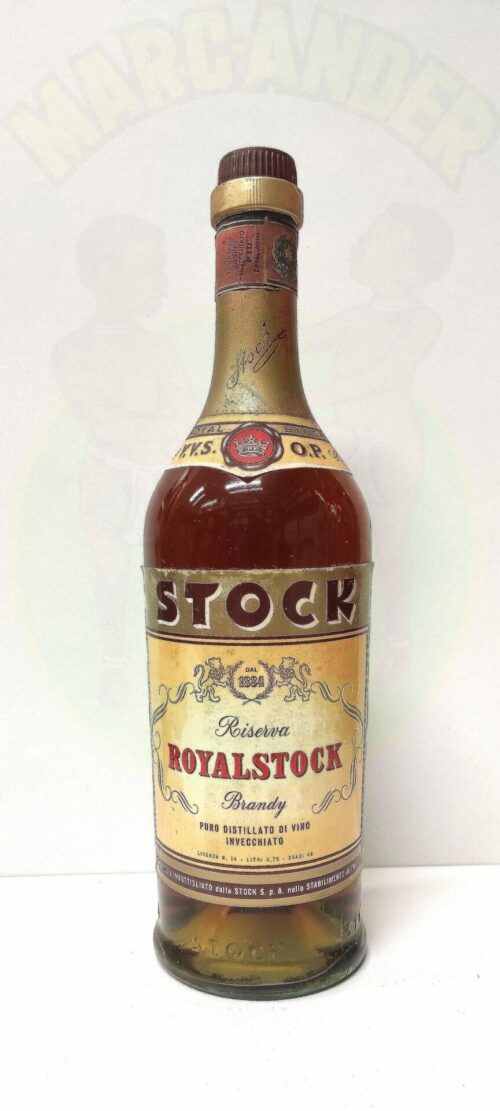 Brandy Stock Royalstock Vintage Enoteca Batani Andrea Torrefazione bottiglie Siena