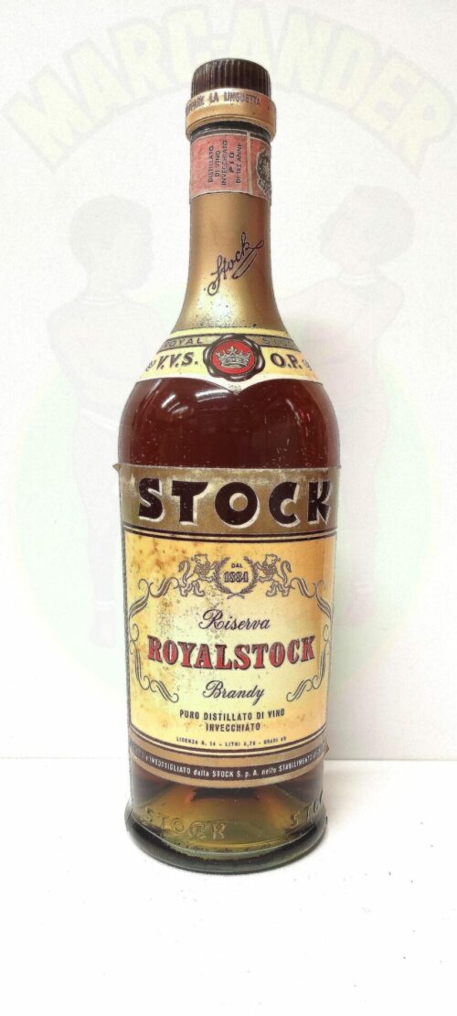 Brandy Stock Royalstock Vintage Enoteca Batani Andrea Torrefazione bottiglie Siena