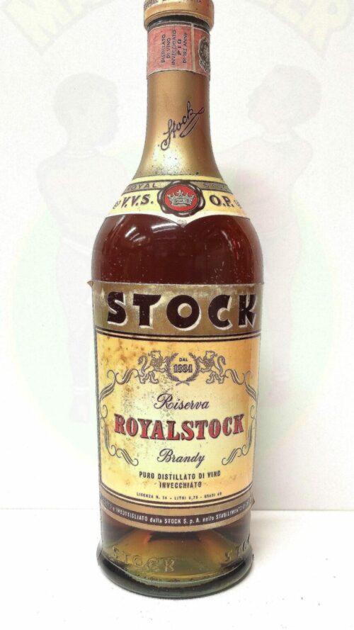 Brandy Stock Royalstock Vintage Enoteca Batani Andrea Torrefazione bottiglie Siena