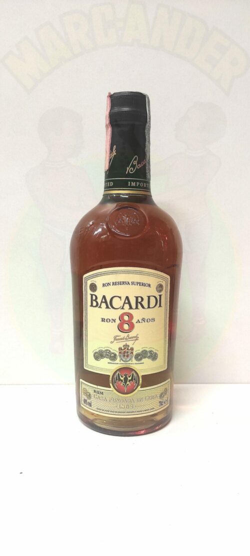 Rum Bacardi 8 anni Vintage Enoteca Batani Andrea Torrefazione bottiglie Siena