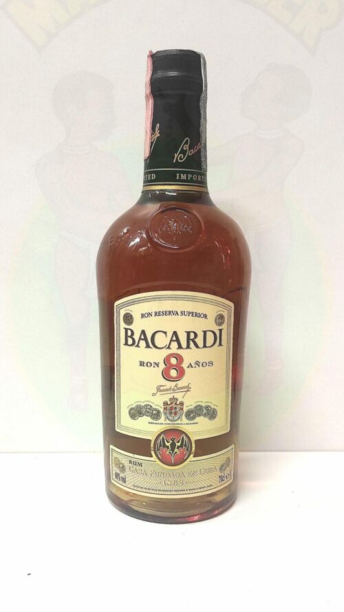 Rum Bacardi 8 anni Vintage Enoteca Batani Andrea Torrefazione bottiglie Siena