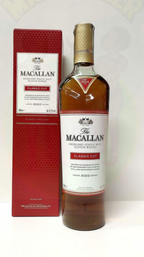 Whisky Macallan Classic Cut 2022 Scozia Enoteca Batani Andrea Torrefazione bottiglie Siena
