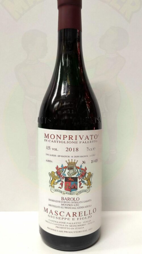 Barolo Monprivato Mascarello 2018 Enoteca Batani Andrea Torrefazione bottiglie Siena