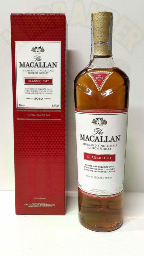 Whisky Macallan Classic Cut 2020 Enoteca Batani Andrea Torrefazione bottiglie Siena