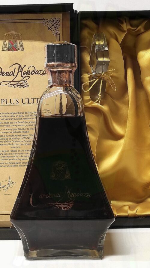 Brandy Cardenal Mendoza 50 anni Enoteca Batani Andrea Torrefazione bottiglie Siena