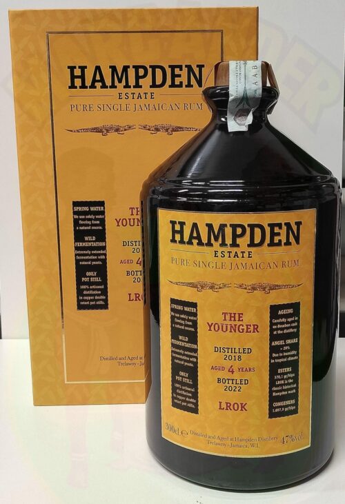 Rum Hampden Jamaica 4 anni Enoteca Batani Andrea Torrefazione bottiglie Siena