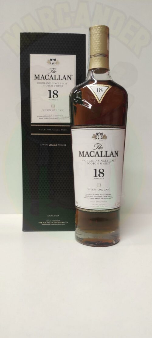 Macallan Whisky Scozia 18 anni Enoteca Batani Andrea Torrefazione bottiglie Siena