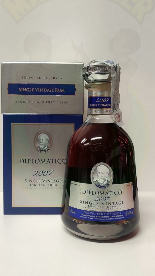 Rum Diplomatico 2007 Single Vintage Enoteca Batani Andrea Torrefazione bottiglie Siena