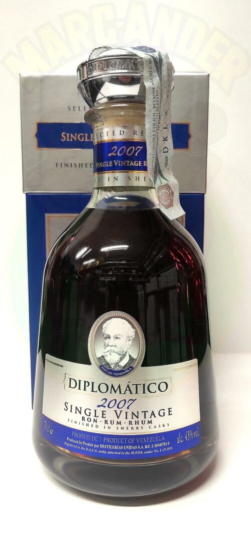 Rum Diplomatico 2007 Single Vintage Enoteca Batani Andrea Torrefazione bottiglie Siena