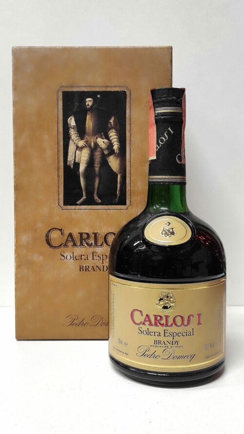 Brandy Carlos I Vintage Enoteca Batani Andrea Torrefazione bottiglie Siena