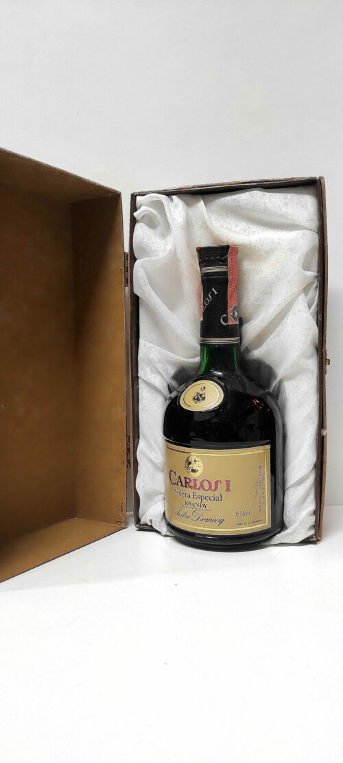 Brandy Carlos I Vintage Enoteca Batani Andrea Torrefazione bottiglie Siena