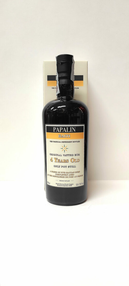 Papalin Haiti 4 years old Enoteca Siena Batani Bottiglie Superalcolici