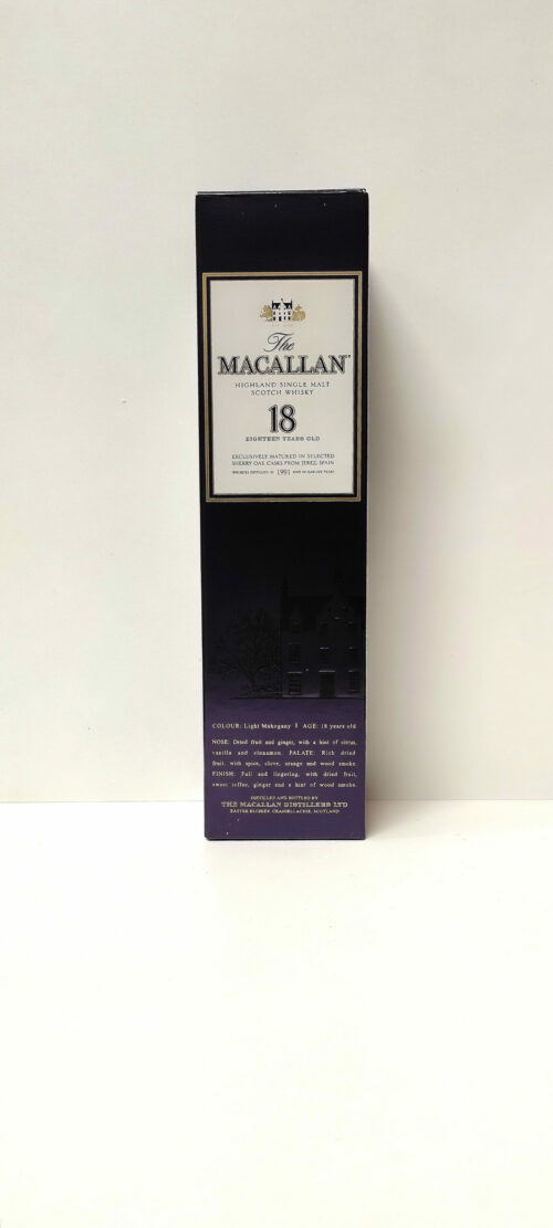 Macallan 18 years old sherry oak 1991 Enoteca Siena Batani Bottiglie Superalcolici