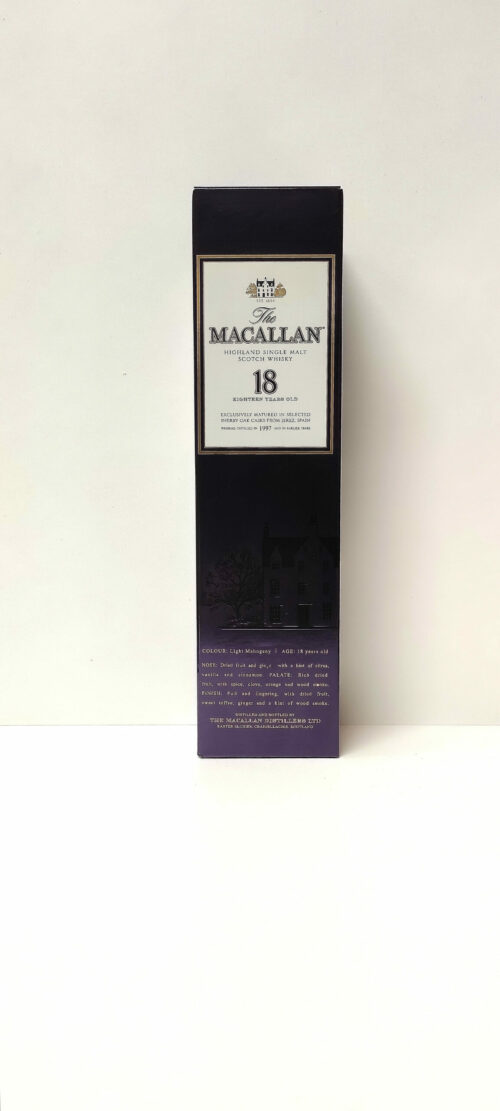 Macallan 18 years old sherry oak 1997 Enoteca Siena Batani Bottiglie Superalcolici