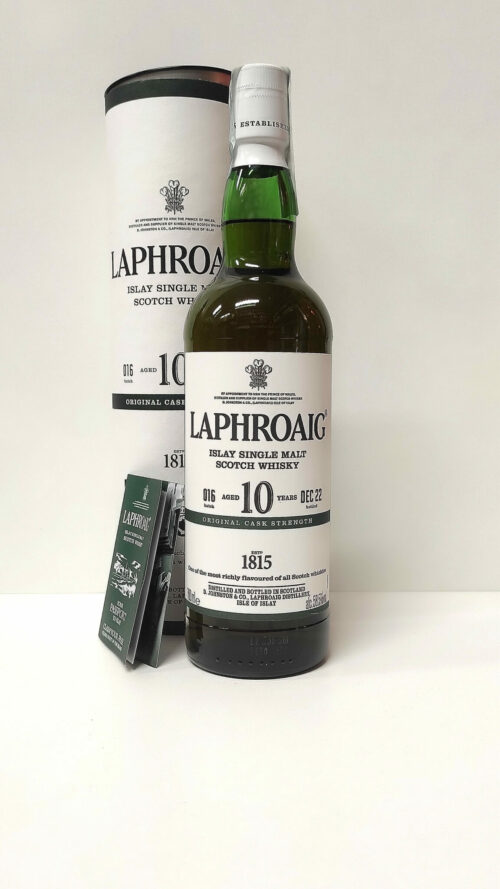 Laphroaig 10 years old batch 16 Enoteca Siena Batani Bottiglie Superalcolici