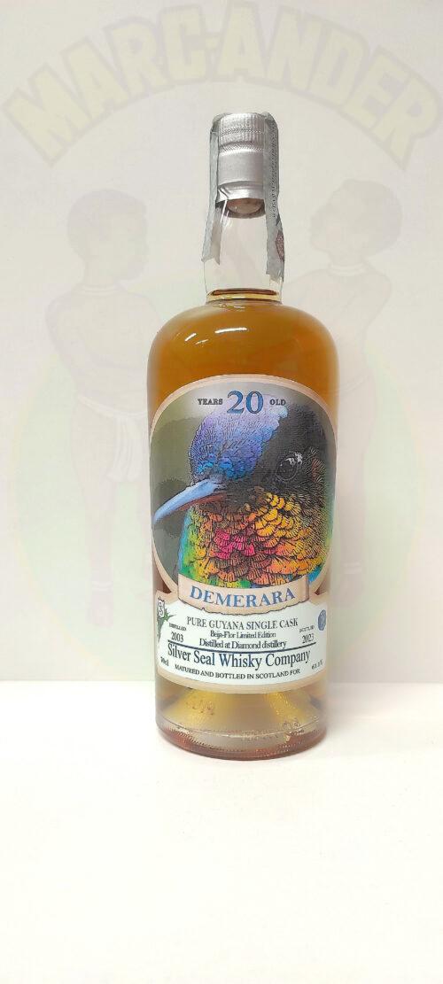 Rum Demerara Silver seal 20 anni Enoteca Siena Batani Bottiglie Superalcolici