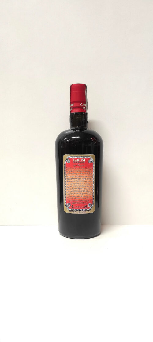 Caroni 21 years old Enoteca Siena Batani Bottiglie Superalcolici