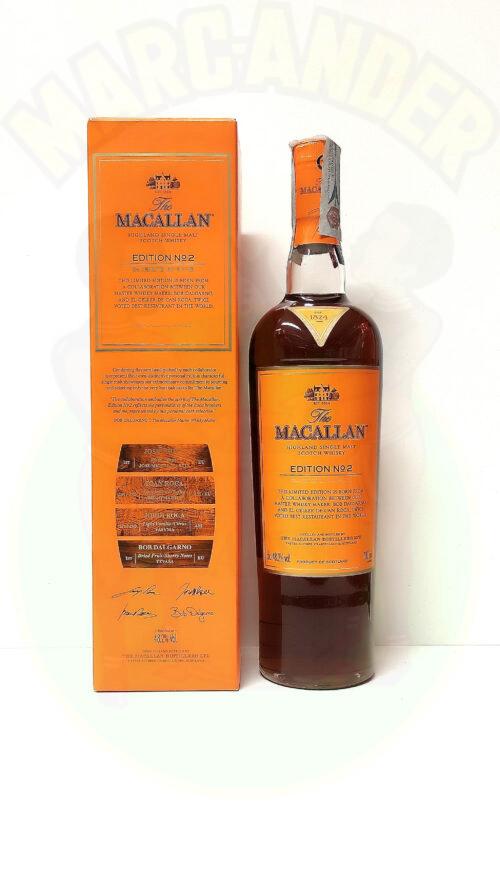 The Macallan Edition n.2 Siena Batani Bottiglie Superalcolici