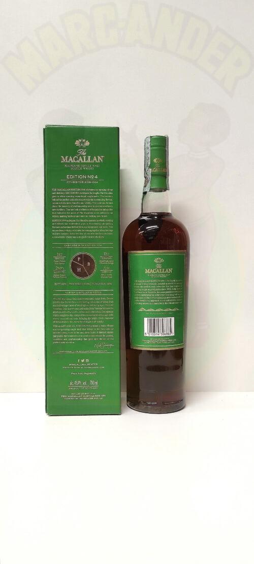 The Macallan Edition n.4 Siena Batani Bottiglie Superalcolici