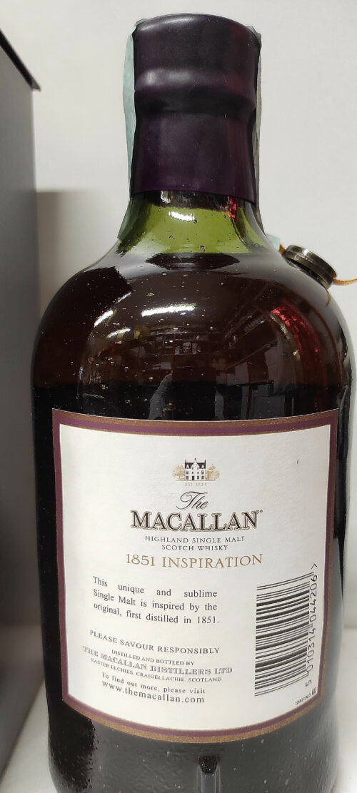 Macallan Inspiration 1851 Siena Batani Bottiglie Superalcolici Caffè