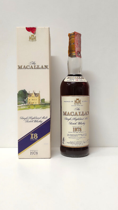 Macallan 1978 18 years old Siena Batani Bottiglie Superalcolici Caffè