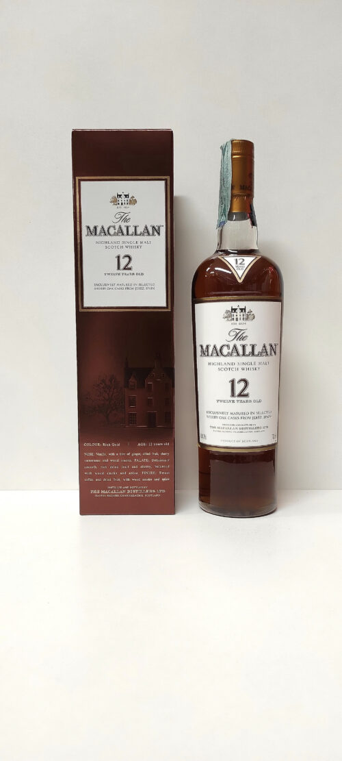 Macallan 12 years old Sherry Cask Siena Batani Bottiglie Superalcolici Caffè