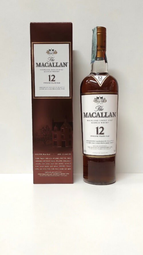 Macallan 12 years old Sherry Cask Siena Batani Bottiglie Superalcolici Caffè