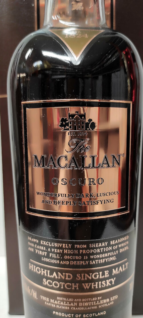 Macallan Oscuro Caffè enoteca Batani Andrea Siena