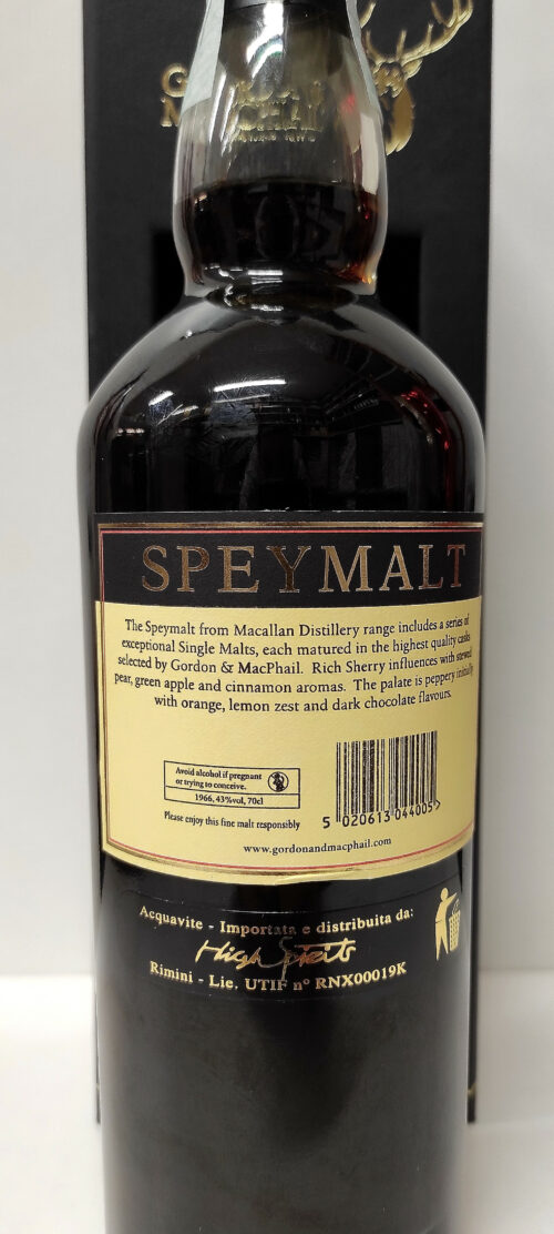 Macallan Speymalt 1966 Caffè enoteca Batani Andrea Siena