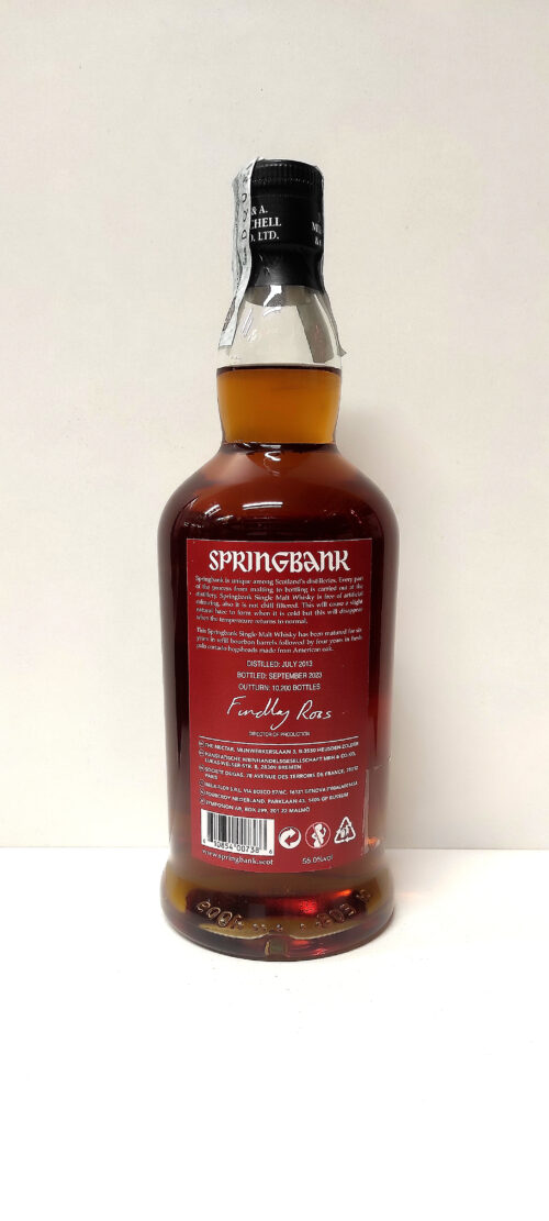 Whisky Springbank 10 anni Caffè enoteca Batani Andrea Siena bottiglie