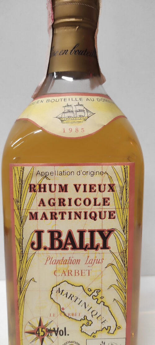 Rhum J. Bally 1985 Caffè enoteca Batani Andrea Siena bottiglie