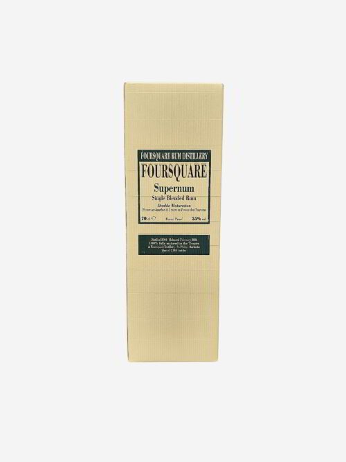 Foursquare Supernum Single Blended Rum Foursquare Supernum Single Blended Rum Barbados